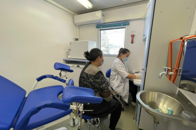 Жители двух сел Чурапчинского улуса Якутии прошли диспансеризацию с помощью передвижных медцентров / ЯСИА  Чурапчинский Республика Саха (Якутия)