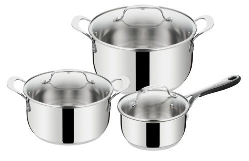 Набор посуды Jamie Oliver Kitchen Essentials 6 предметов 16/20/24 см E313S67