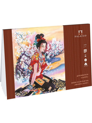 Планшет для акварели Лилия Холдинг "Сакура" А3 20 л 200 г