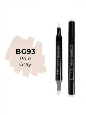 Маркер двухсторонний на спиртовой основе Sketchmarker Brush Цвет Бледный серый