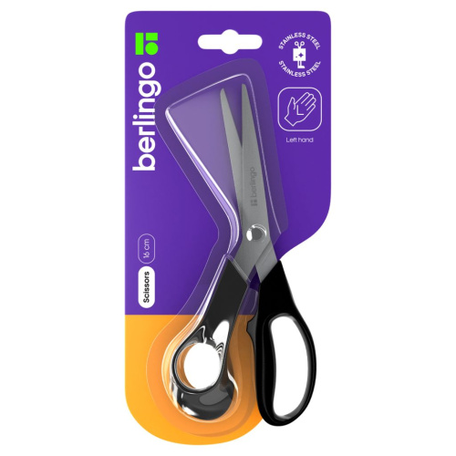 Ножницы для левшей Berlingo "Left Hand" 16 см, эргономичные ручки, европодвес