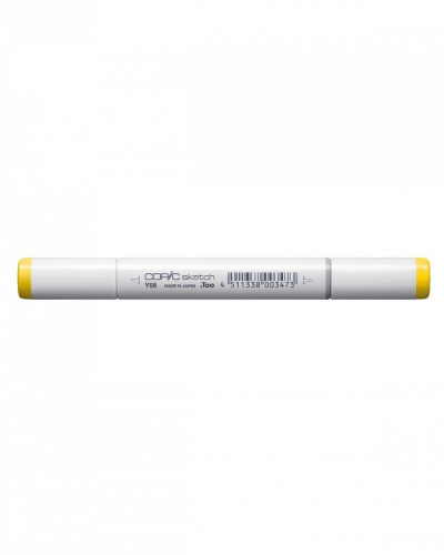 Маркер COPIC sketch Y08 (кислотно-желтый, acid yellow)