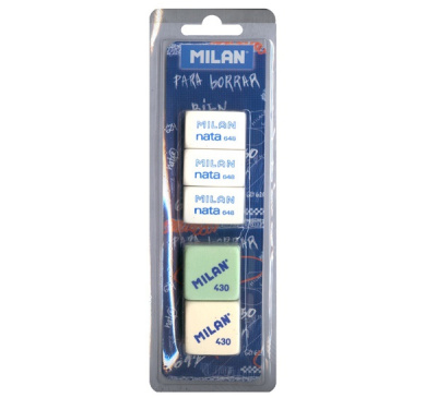 Набор ластиков MILAN 5 шт