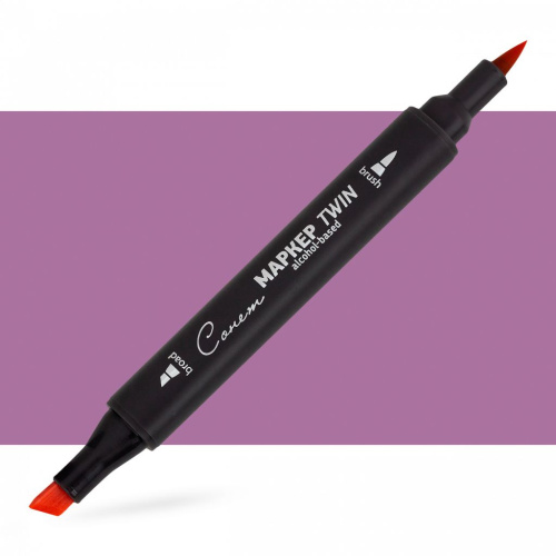 Маркер спиртовой Сонет "TWIN Brush" Гиацинт