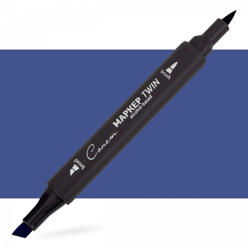 Маркер спиртовой Сонет "TWIN Brush" Голландский синий
