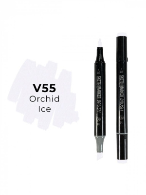 Маркер двухсторонний на спиртовой основе Sketchmarker Brush Цвет Фиолетовый лед