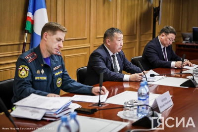 Учения по проверке готовности к пожароопасному сезону и паводку начались в Якутии / ЯСИА   Республика Саха (Якутия)