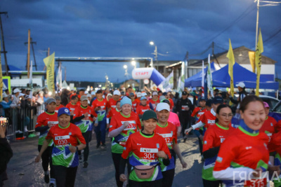 Около 700 участников. Впервые на Играх Манчаары провели массовый забег / Дьулустаан Сергеев   