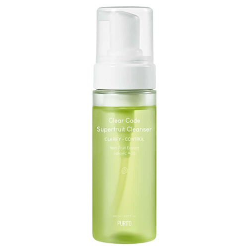 Противовоспалительная пенка для умывания с нони Purito Clear Code Superfruit Cleanser