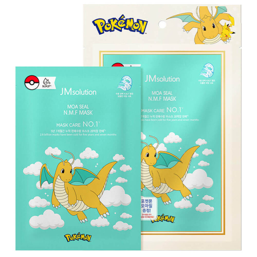 Тканевая маска с комплексом N.M.F для обезвоженной кожи JMsolution Moa Seal N.M.F Mask упаковка (3 шт)