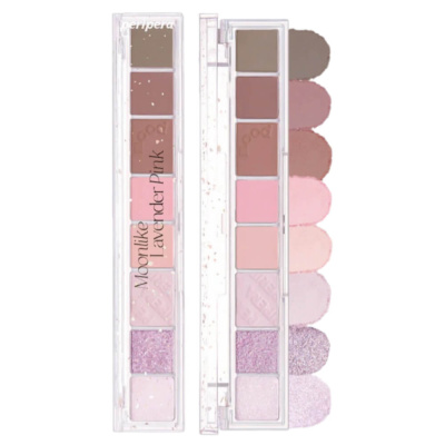 Компактная палетка теней для век Peripera All Take Mood Palette 09 Moonlike Lavender Pink
