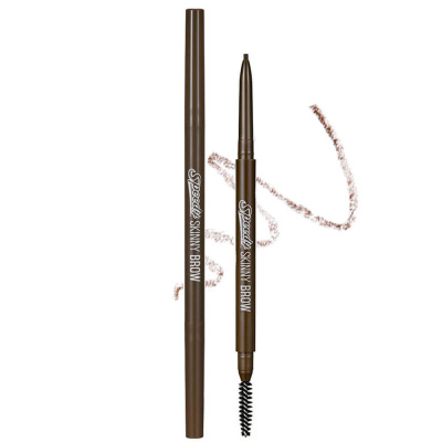 Тонкий карандаш для бровей Peripera Speedy Skinny Brow 03 Natural Brown