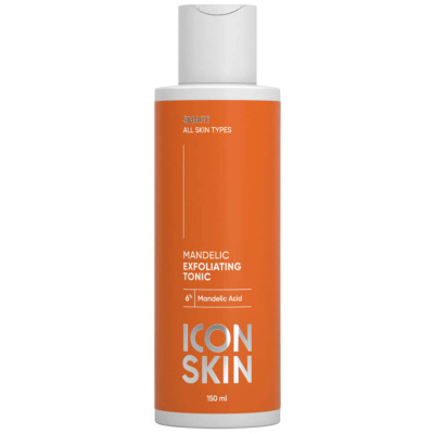 Мягкий отшелушивающий тоник с 6% миндальной кислоты ICON SKIN Mandelic Exfoliating Tonic