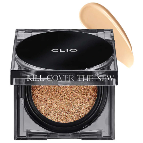 Стойкий полуматовый кушон с невесомым покрытием CLIO Kill Cover The New Founwear Cushion SPF50+ PA+++ 4 Ginger