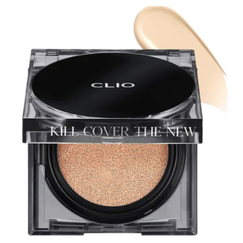 Стойкий полуматовый кушон с невесомым покрытием CLIO Kill Cover The New Founwear Cushion SPF50+ PA+++ 3 Linen