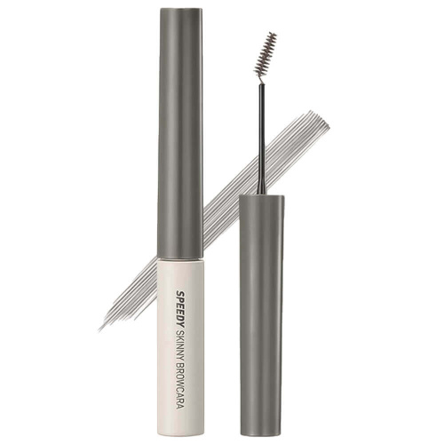 Тушь для фиксации бровей Peripera Speedy Skinny Browcara 01 Cool Gray