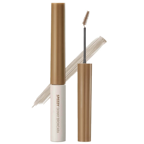 Тушь для фиксации бровей Peripera Speedy Skinny Browcara 04 Ash Brown