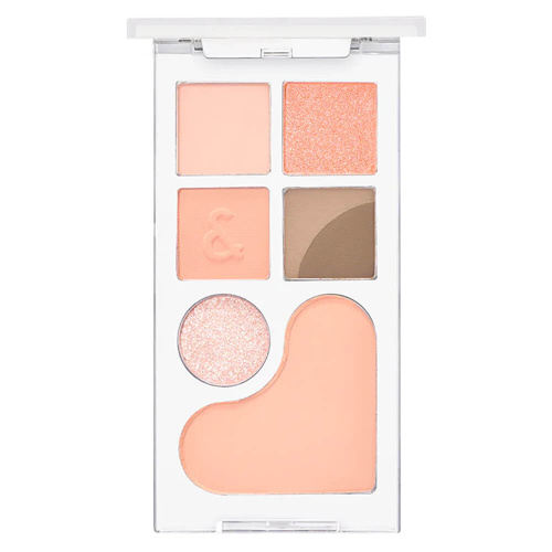 Универсальная палетка для глаз и лица rom&nd Bare Layer Palette 01 Apricot Mood