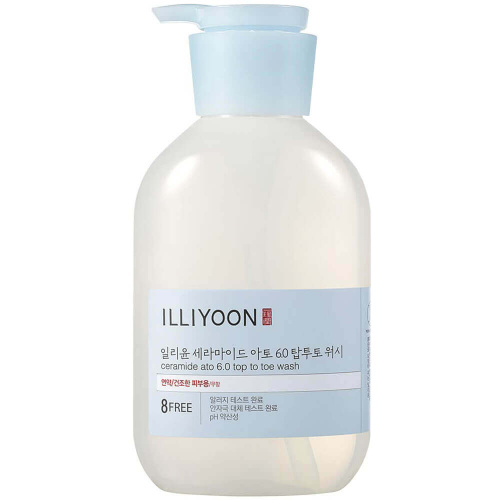 Универсальный очищающий гель с фитоцерамидами Illiyoon﻿ Ceramide Ato 6.0 Top to Toe Wash