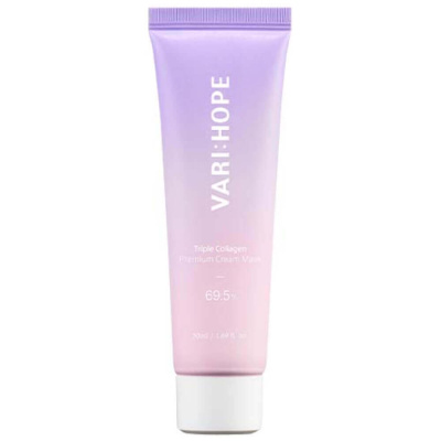 Кремовая маска-плёнка с эффектом лифтинга VARI:HOPE Triple Collagen Premium Cream Mask