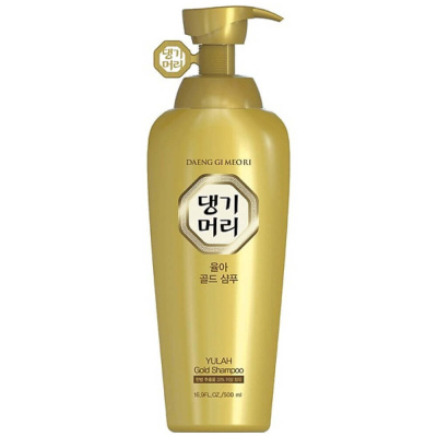 Укрепляющий шампунь для ослабленных волос Daeng Gi Meo Ri Yulah Gold Shampoo
