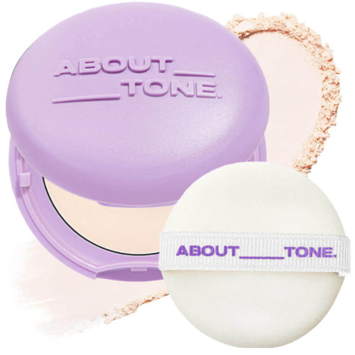 Спрессованная пудра для лица с блюр-эффектом About Tone Blur Powder Pact 01 Fair