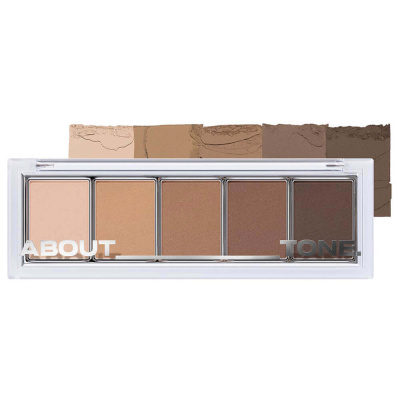 Базовая палетка матовых теней About Tone Return To Basic Shadow Palette 05 Cappuccino