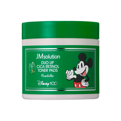 Обновляющие тонер-пэды с центеллой и ретинолом JMsolution Duo Up Cica Retinol Toner Pads