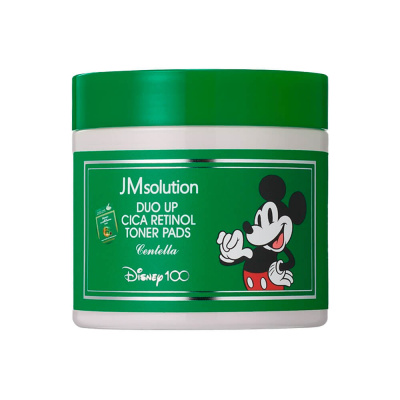 Обновляющие тонер-пэды с центеллой и ретинолом JMsolution Duo Up Cica Retinol Toner Pads