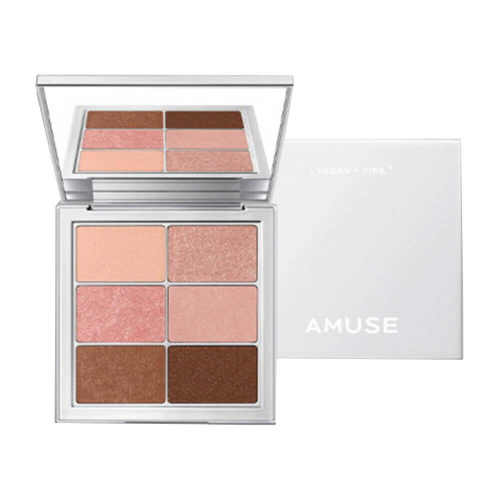 Палетка теней для век AMUSE Eye Vegan Sheer Palette 02 Sheer Pink
