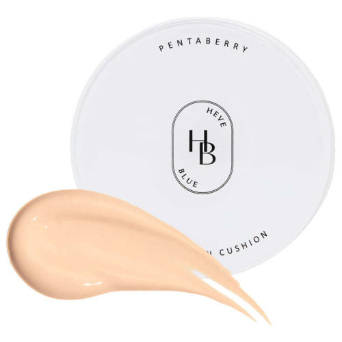 Сияющий тональный кушон с пантенолом HEVEBLUE Pentaberry Panthenol Repair Glow Foundation Cushion 17-21 VANILLA