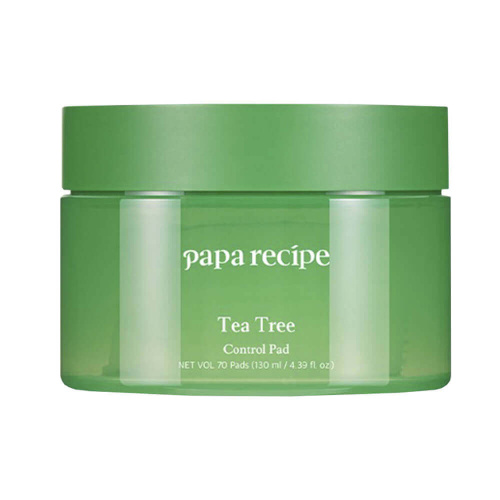 Тонкие успокаивающие пэды с чайным деревом Papa Recipe Tea Tree Control Pad