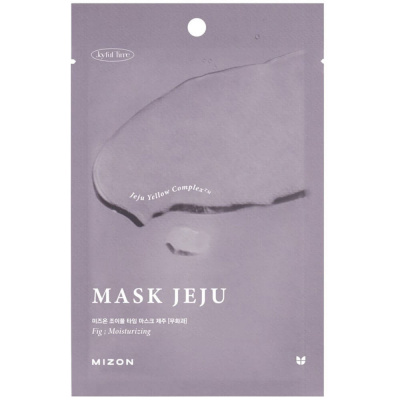 Антиоксидантная тканевая маска для лица с инжиром Mizon Joyful Time Mask Jeju Fig