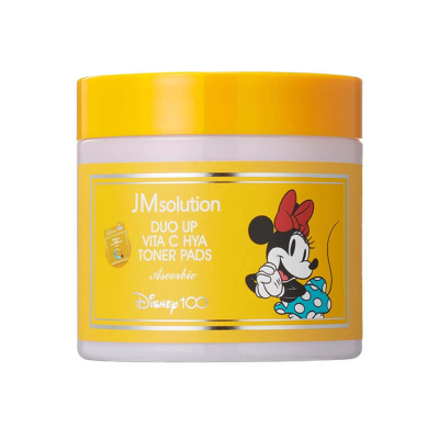 Очищающие тонер-пэды с витамином C JMsolution Duo Up Vita C Hya Toner Pads