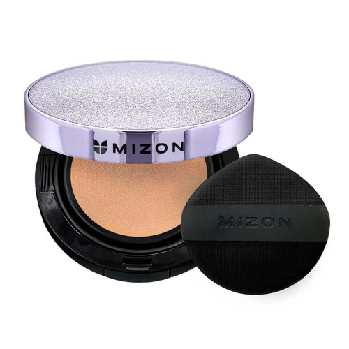 Коллагеновый кушон со сменным блоком Mizon Vegan Collagen Cushion SPF 38 PA++ тон 21