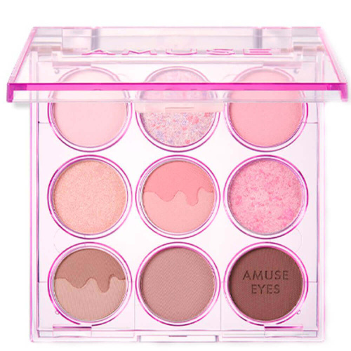 Палетка нюдовых теней для век AMUSE Eye Color Palette 02 Cool Rose