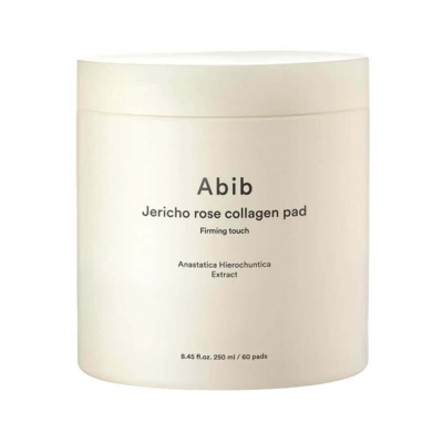 Питательные тонер-пэды Abib Jericho Rose Collagen Pad Firming Touch