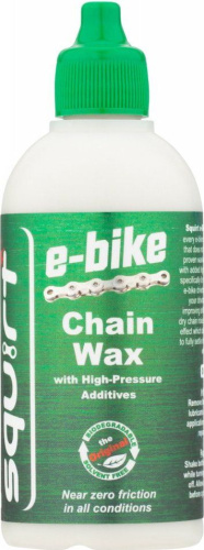 Профессиональная парафиновая смазка для цепи Squirt E-Bike (120 мл)