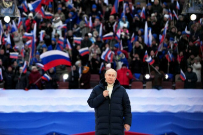 Владимир Путин выступил с речью на концерте в честь воссоединения Крыма с Россией / ЯСИА   