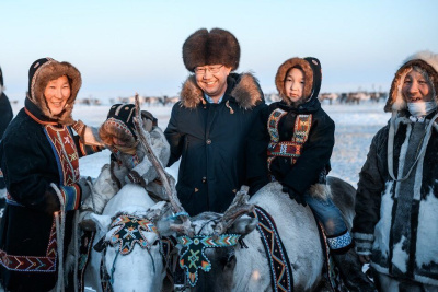 Глава Якутии: Сегодня наша цель – вдохнуть новую жизнь в эту суровую и прекрасную землю / ЯСИА   Республика Саха (Якутия)
