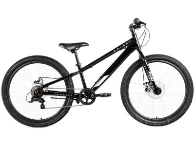 Подростковый велосипед Forward Spike CX 24 D, год 2025, цвет Черный, ростовка 11