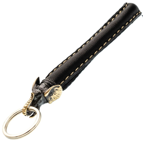 Брелок Слон, бронза