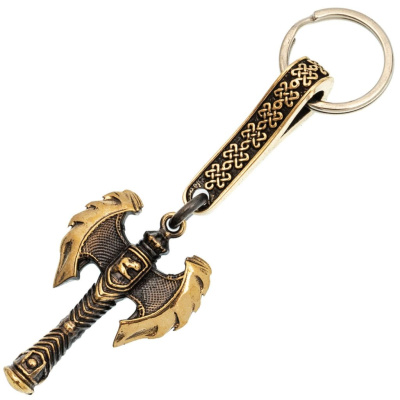 Брелок Секира, бронза