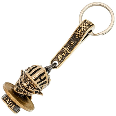 Брелок Денежный Гном, бронза