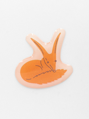 Стикер объемный "МП. Лис"