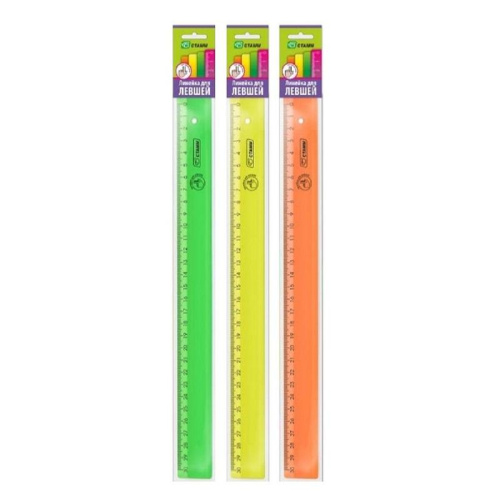 Линейка для левшей Neon 30 см