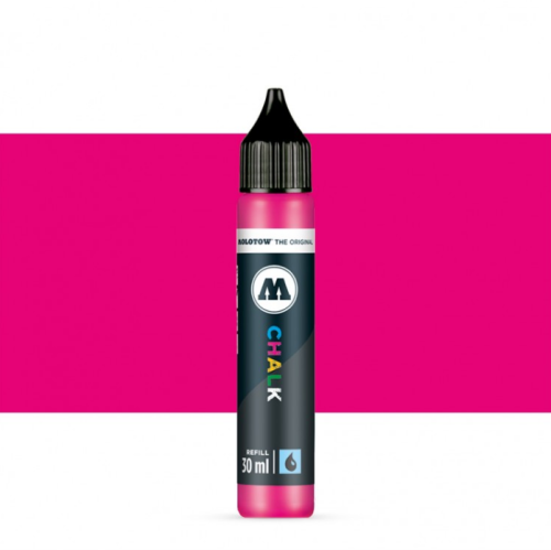 Заправка для маркеров Molotow "CHALK Refill" 30 мл Неоновый розовый