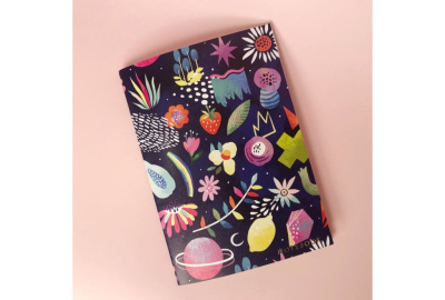 Тетрадь в клетку Mood А5 24 л 90 г слоновая кость, сшивка, ламинация