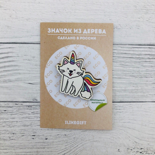 Значок "Farting CatCorn"