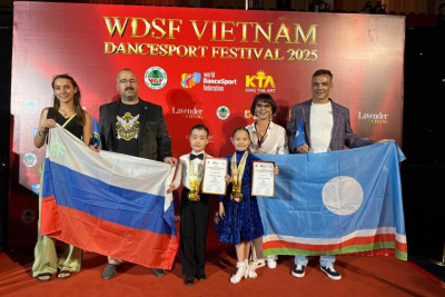Якутяне победили на кубке Вьетнама по спортивным танцам / ЯСИА   